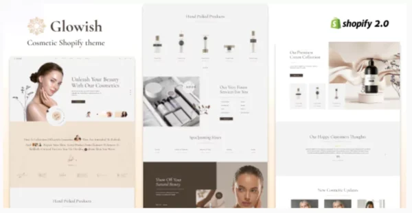 Glowish - Beauty Store Shopify Theme