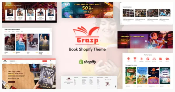 Grasp - Shopify Book Store Theme