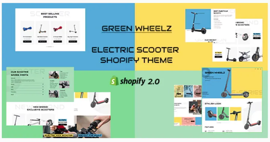 GreenWheelz - Single Product Shopify OS 2.0