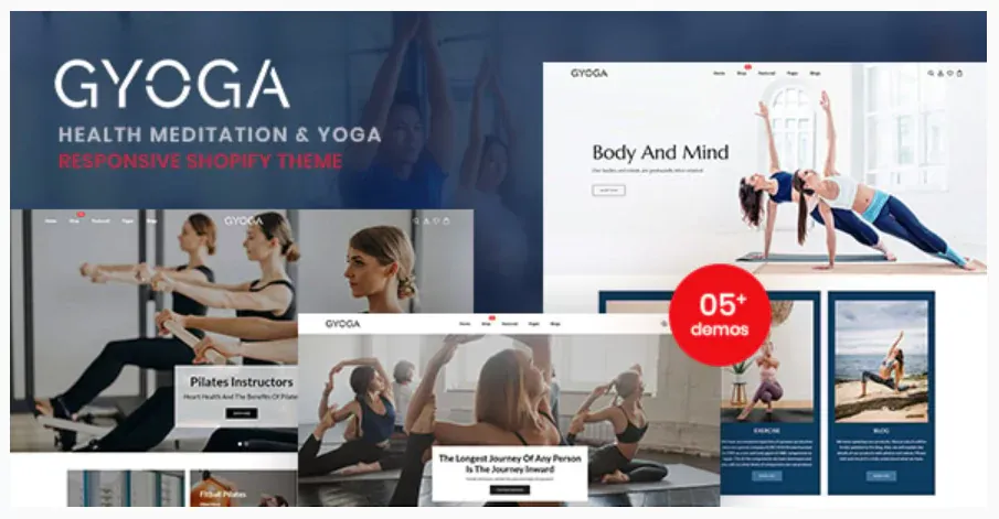 Gyoga - Health Meditation And Yoga Shopify Theme