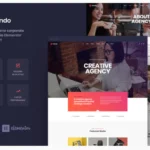 Hando - Corporate & Portfolio Elementor Template Kit