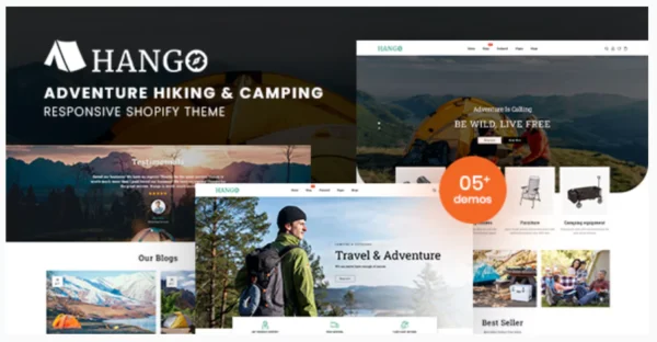 Hango - Adventure Store Hiking And Camping Shopify Theme