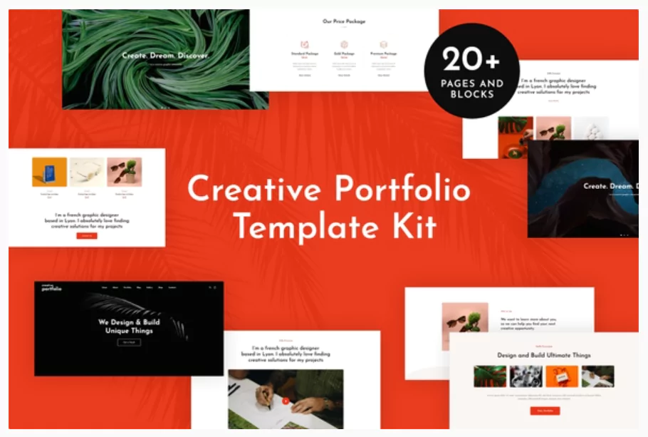 Helion - Creative Portfolio Elementor Template Kit