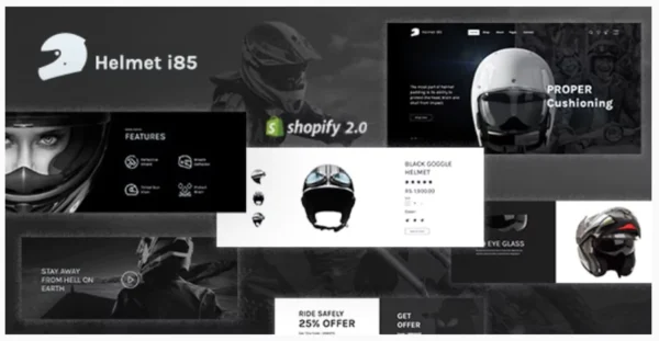 Helmeti - Helmet Store Shopify Theme