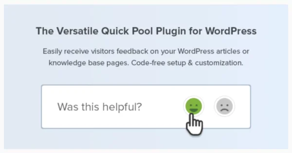 Helpful - Article Feedback Plugin for WordPress
