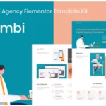 Hombi - Digital Agency Elementor Template Kit