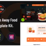 Hotte - Take Away Food Elementor Template Kit