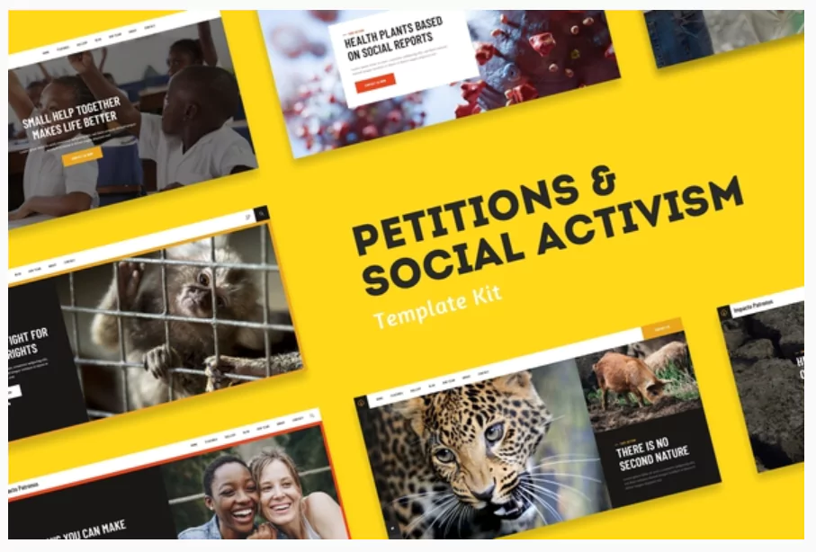 Impacto Patronus - Petitions & Social Activism Template Kit