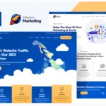 Influence Marketing - SEO & Digital Agency Elementor Pro Template Kit