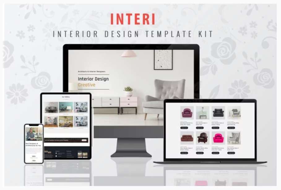 Interi - Interior Design Elementor Template Kit