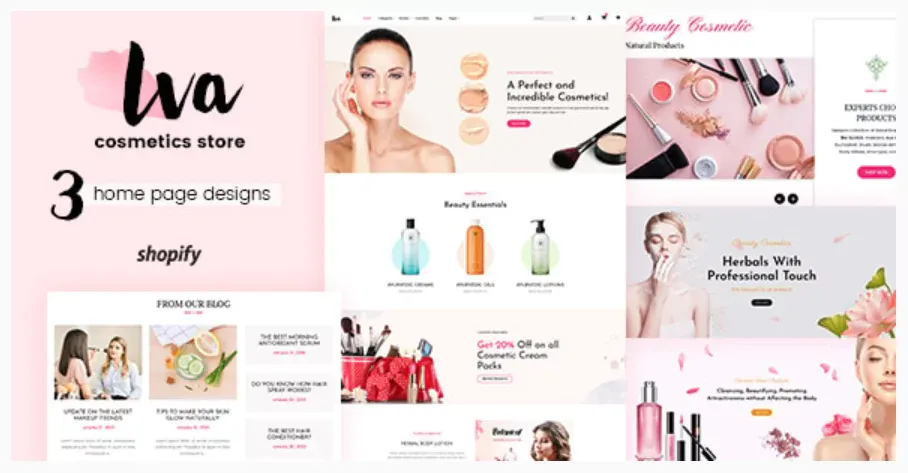 Iva - Cosmetics Shopify Theme Iva - Cosmetics Shopify Theme