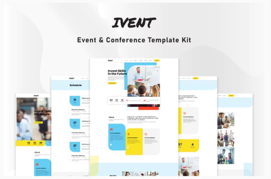 Ivent - Event & Conference Elementor Template Kit