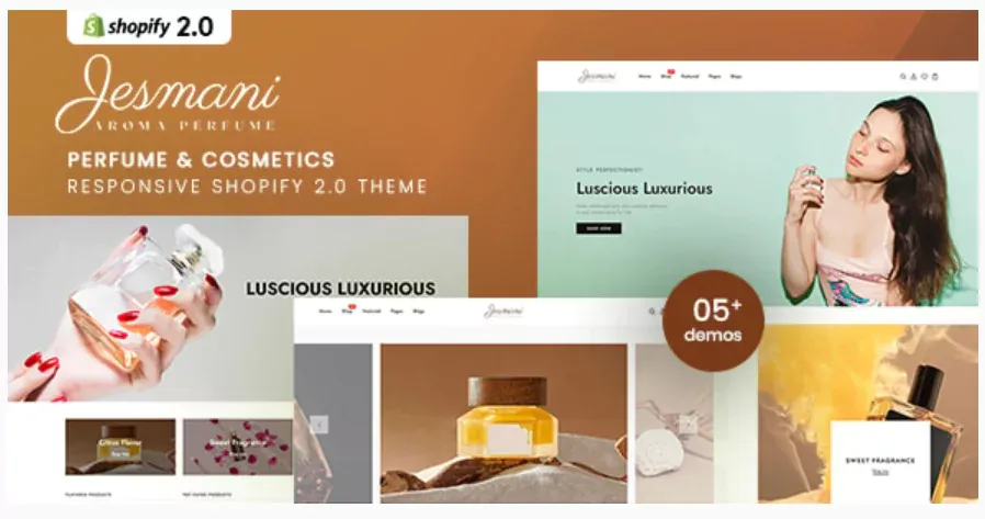 Jesmani - Perfume & Cosmetics Shopify 2.0 Theme