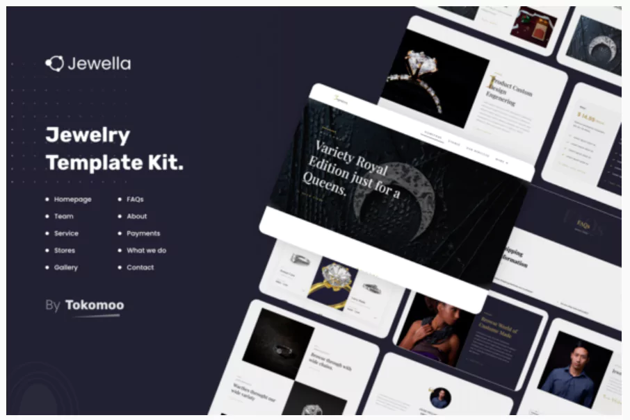 Jewella - Jewelry Store Elementor Template Kit
