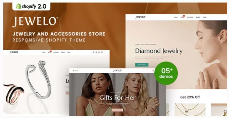 Jewelo - Jewelry And Accessories Responsive Shopify Theme
