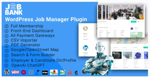 JobBank - WordPress Job manager plugin