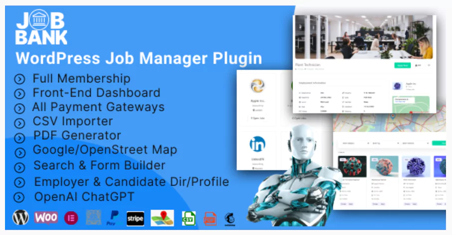 JobBank - WordPress Job manager plugin