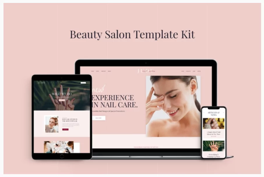 Judy - Beauty Salon Elementor Template Kit