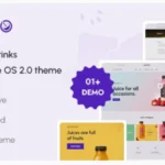 Juicico - The Juice & Drink Ecommerce Shopify Theme