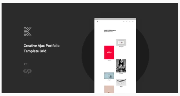 Kaleo - Creative Ajax Portfolio Template Grid