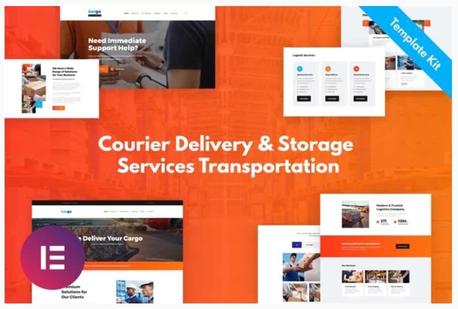 Kargo - Delivery & Storage Template Kit