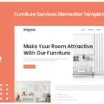 Kaywo - Furniture Services Elementor Template Kit