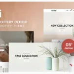Kenzi - Ceramics & Pottery Decor Shopify Theme