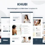 Khubi - Dermatologist & Skin Care Template Kit