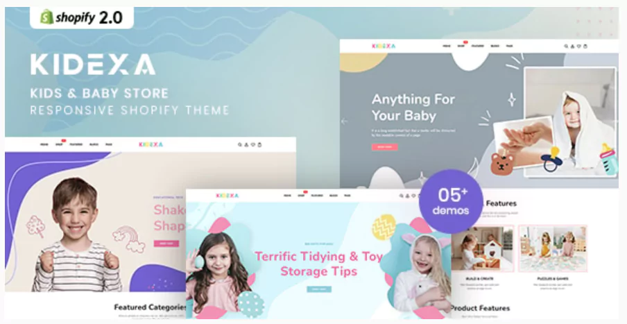 Kidexa - Kids & Baby Store Shopify Theme