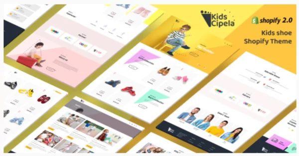 Kids Cipela - Kids Shoe Store Theme