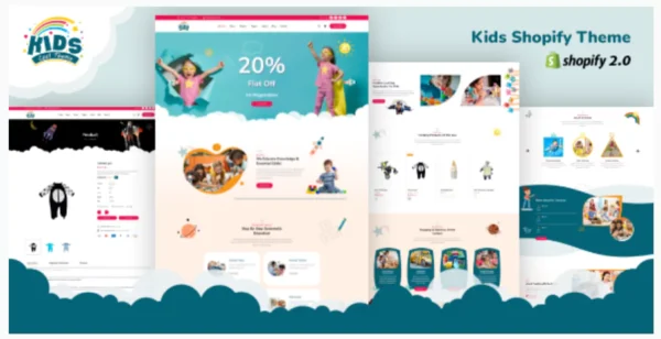 Kidscool - Kids Fashion, Toys Store Shopify Theme