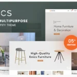 Knics - Furniture Multipurpose Responsive Shopify Theme
