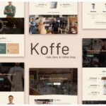 Koffe - Cafe & Coffee Shop Template Kit