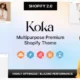 Koka - Multipurpose Clothing Store Shopify Theme