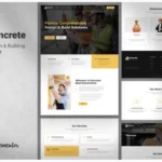 Koncrete - Construction & Building Elementor Template Kit