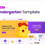 Kooki – Kindergarten Elementor Template Kit