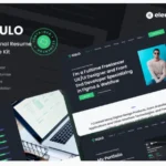 Kulo - Professional Resume Elementor Template Kit