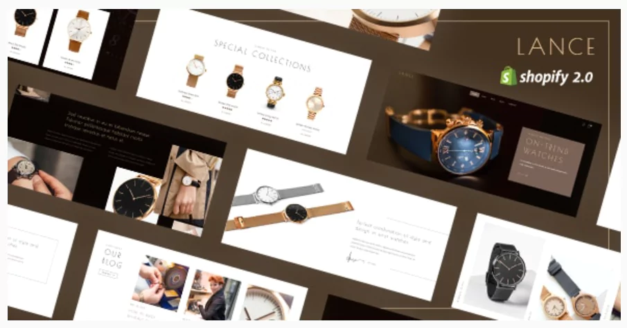 Lance - Watches Store Shopify Theme