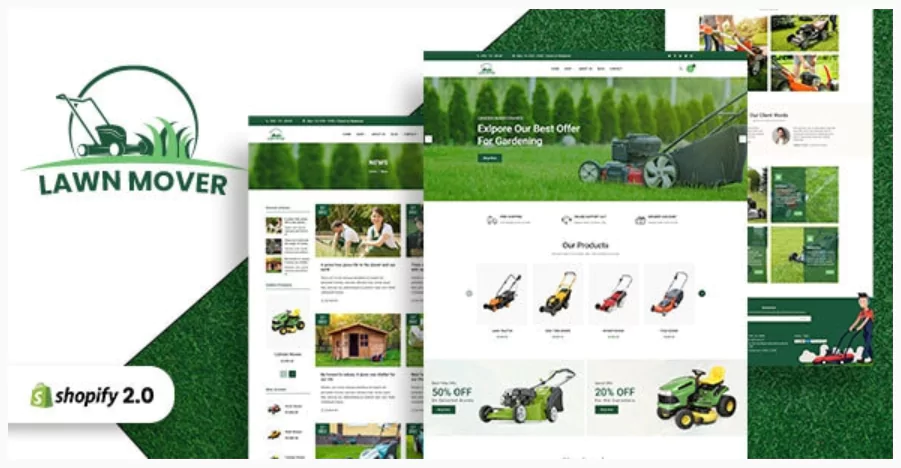 Lawn Mover - Gardening & Garden Equipments Store Shopi