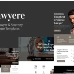 Lawyere - Legal & Attorney Elementor Template Kit