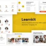 LearnKit - e-Learning Elementor Template Kit