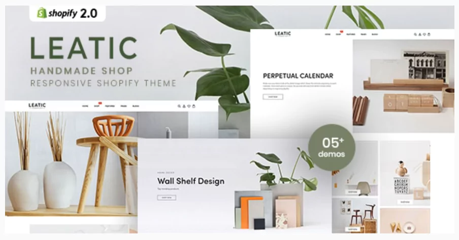 Leatic - Handmade Shop Responsive Shopify Theme