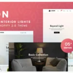 Lison - Lighting & Interior Lights Shopify 2.0 Theme