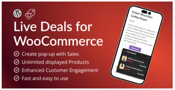 Live Deals for WooCommerce