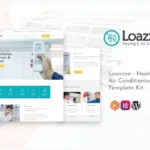 Loazzne - Heating & Air Conditioning Services Template Kit