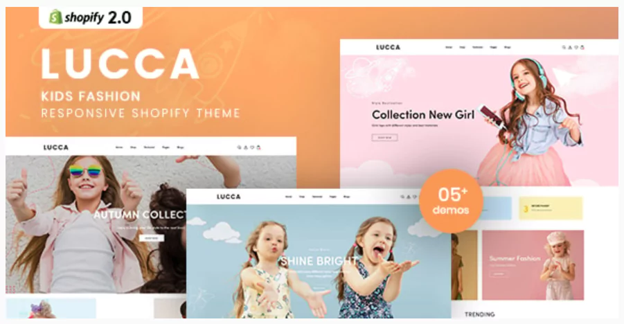 Lucca - Kids Fashion Responsive Shopify Theme