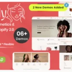 Lushy - Beauty Cosmetics & Skincare Shopify 2.0 Theme