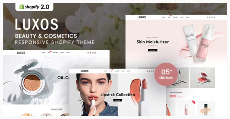 Luxos - Beauty & Cosmetics Responsive Shopify Theme