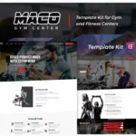 Maco Kit - Gym & Fitness Elementor Template Kit
