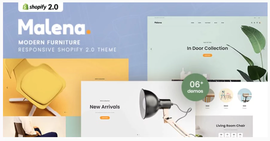 Malena - Modern Furniture Responsive Shopify 2.0 Theme